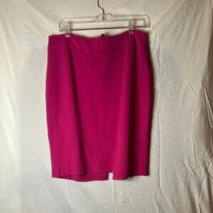 Armani Collezioni Pink Pencil Skirt Knee-Length Workwear like new